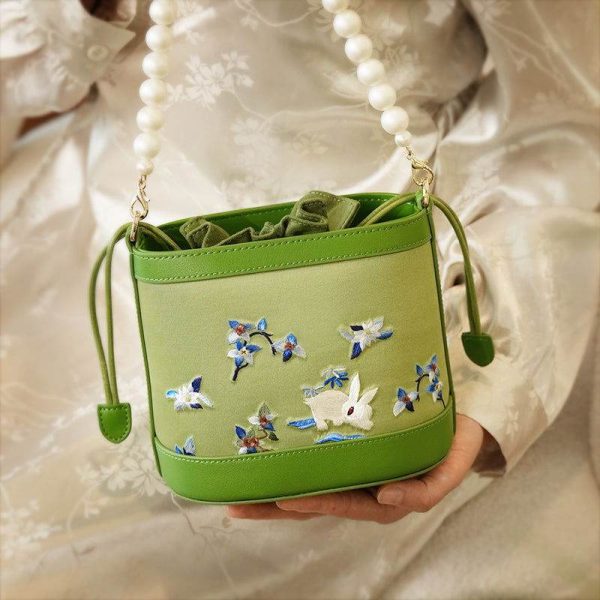Quilted Velvet Pouch - Image 4