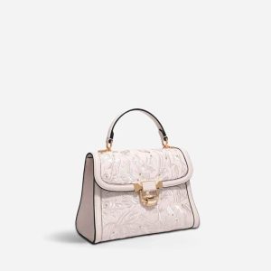 Croc Embossed Mini Crossbody