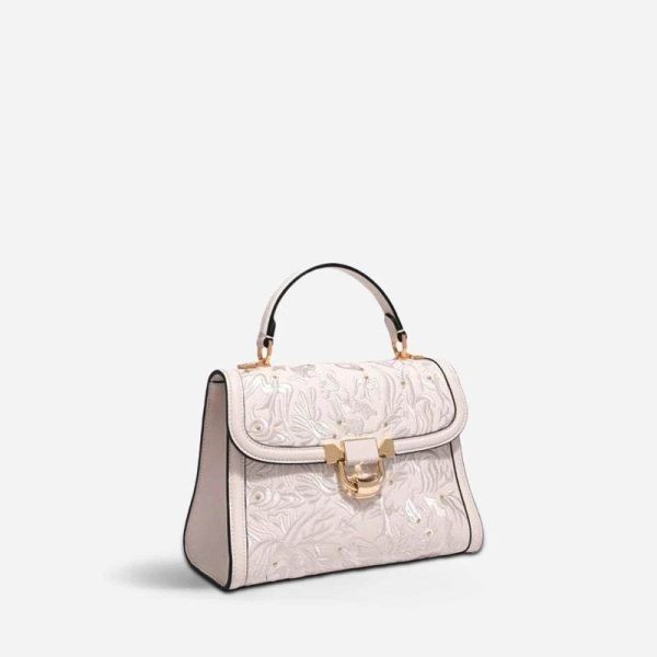 Croc Embossed Mini Crossbody