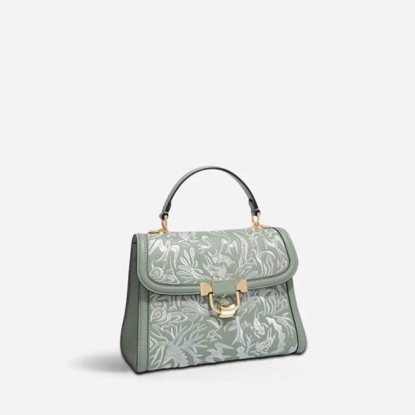 Beaded Satin Clutch - Image 3