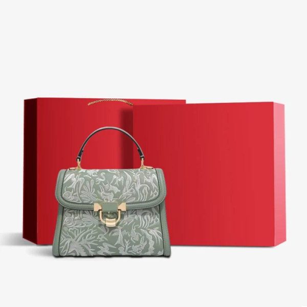 Beaded Satin Clutch - Image 2