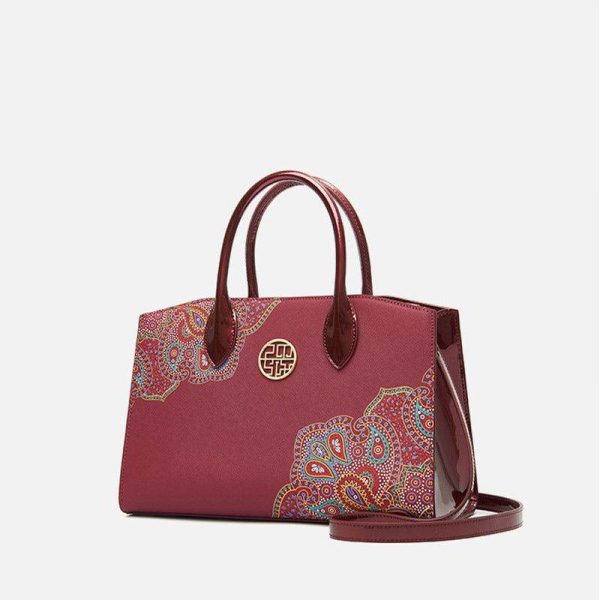 Patent Leather Box Bag - Image 2