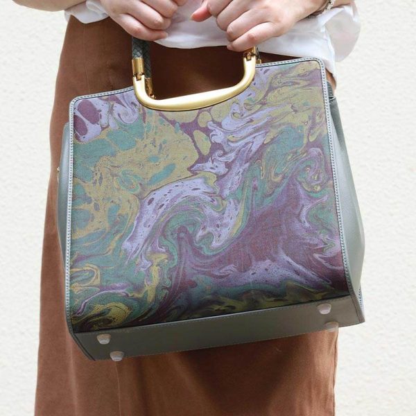 Canvas Colorblock Shopper - Image 3