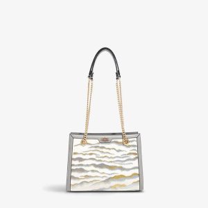 Tweed Chain Shoulder Bag