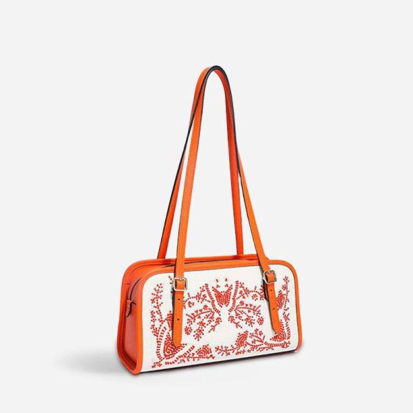 Beaded Raffia Pouch - Image 5