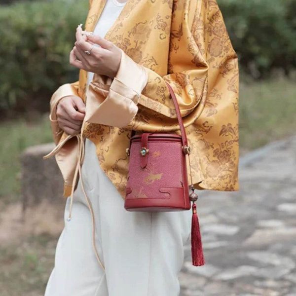 Satin Quilted Clutch - Image 3