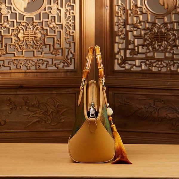 Canvas & Leather Backpack - Image 3