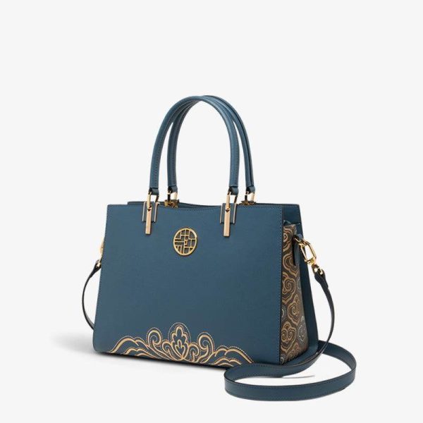 Smooth Leather Mini Satchel - Image 3