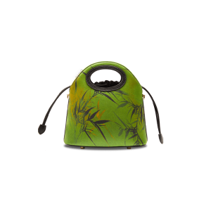 Patent Leather Crescent Bag