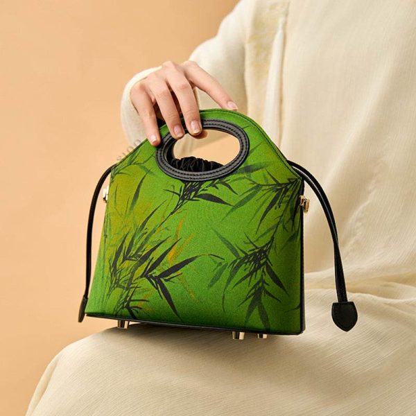 Patent Leather Crescent Bag - Image 3