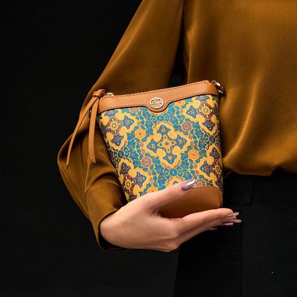 Ostrich Embossed Mini Bag - Image 3