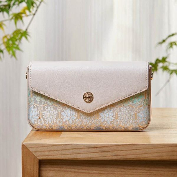 Satin Sequin Clutch - Image 4