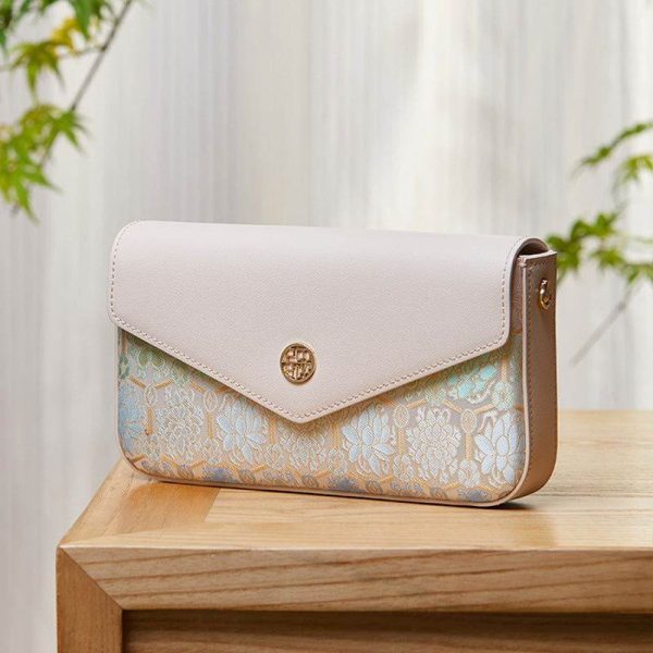 Satin Sequin Clutch - Image 3