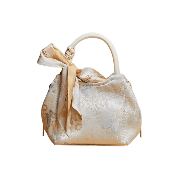 Metallic Chain Mini Tote