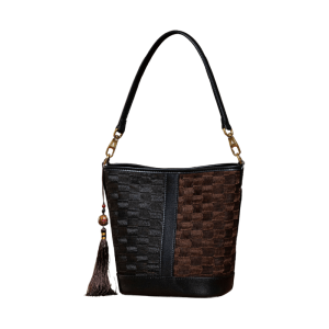 Croc Embossed Satchel