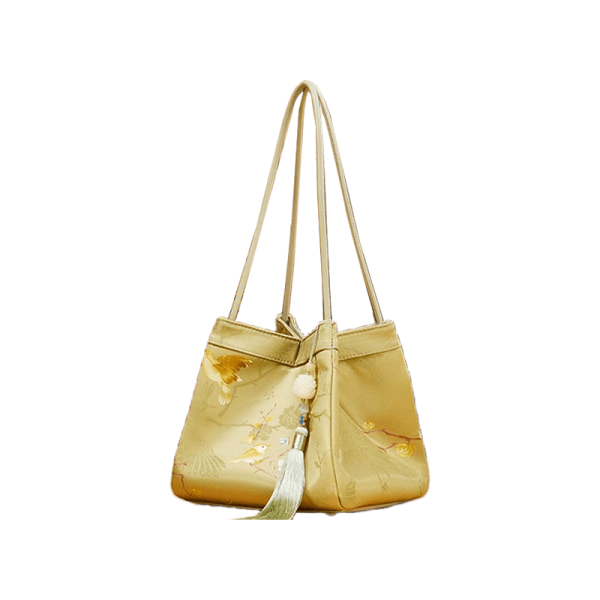 Suede Patchwork Tote
