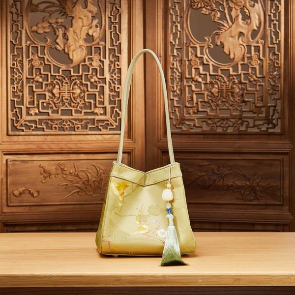 Suede Patchwork Tote - Image 3