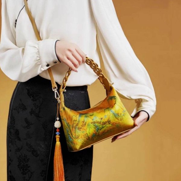 Colorblock Leather Crossbody - Image 2