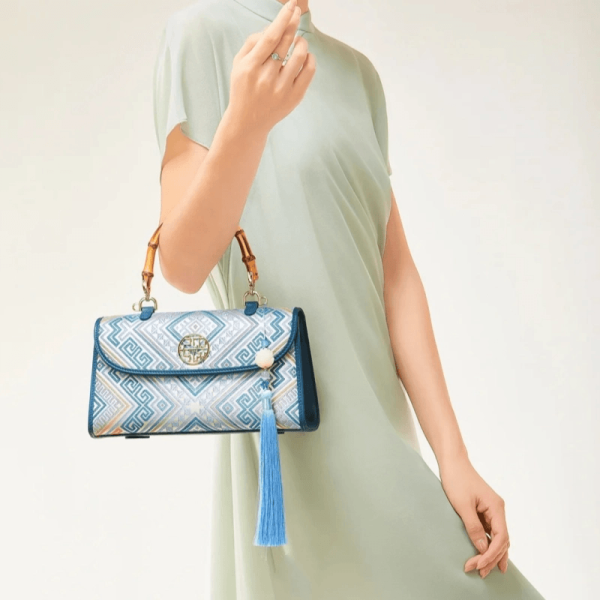 Straw Braided Mini Tote - Image 2