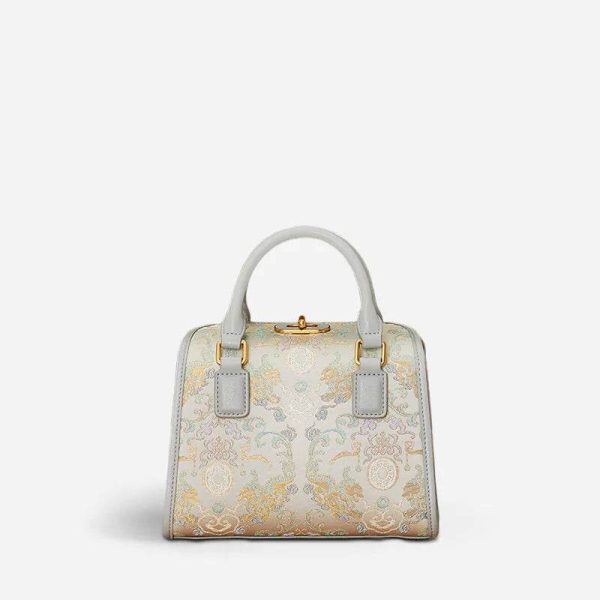 Metallic Blue Mini Satchel