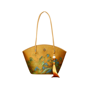 Raffia Embroidered Tote