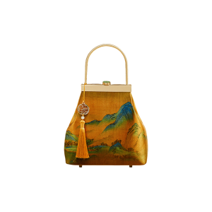 Velvet Quilted Mini Tote