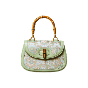 Metallic Silver Evening Satchel