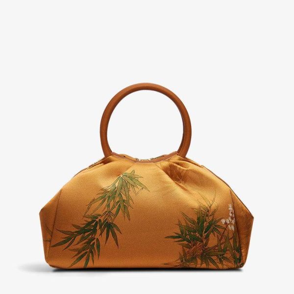 Raffia Patchwork Tote - Image 3