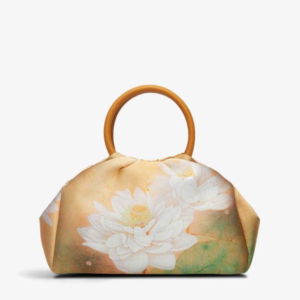 Satin Embroidered Pouch