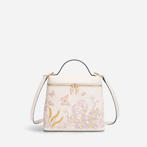 Quilted Velvet Evening Tote - Image 5