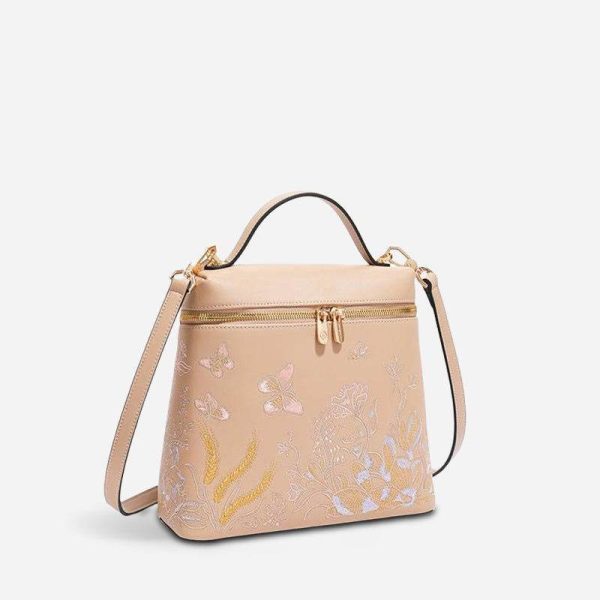 Metallic Pink Mini Satchel