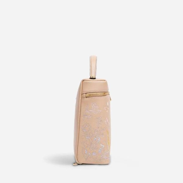 Metallic Pink Mini Satchel - Image 3