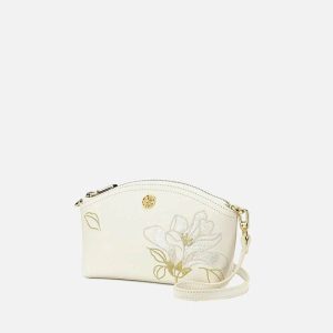 Plaid Tweed Crossbody Satchel
