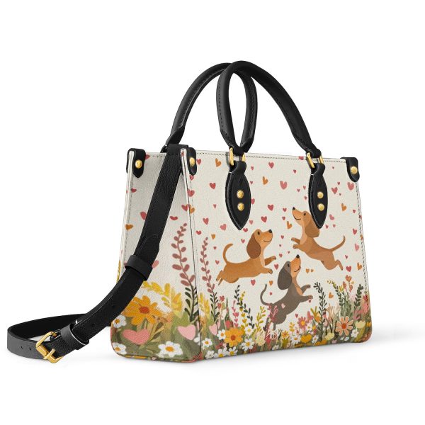 Croc Print Leather Briefcase - Image 2