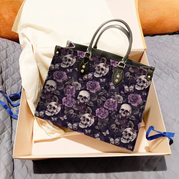 Plaid Tweed Mini Satchel - Image 4