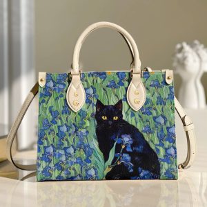 Metallic Rose Studded Shoulder Bag