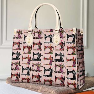 Croc Print Patent Satchel