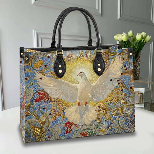 Canvas Two-Tone Shoulder Tote - Image 4