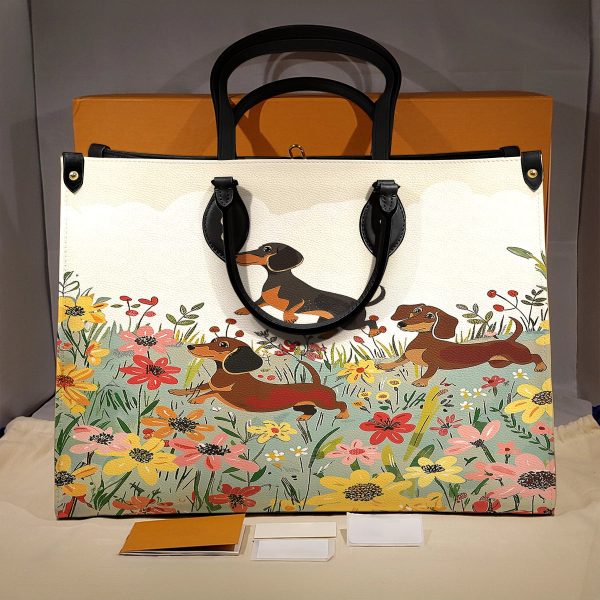 Quilted Faux Leather Mini Satchel - Image 3