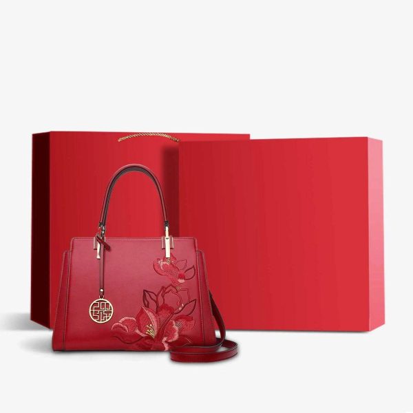 Croc Print Structured Shopper Tote - Image 2