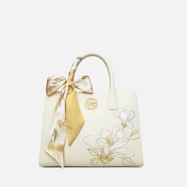 Raffia Circle Patchwork Bag