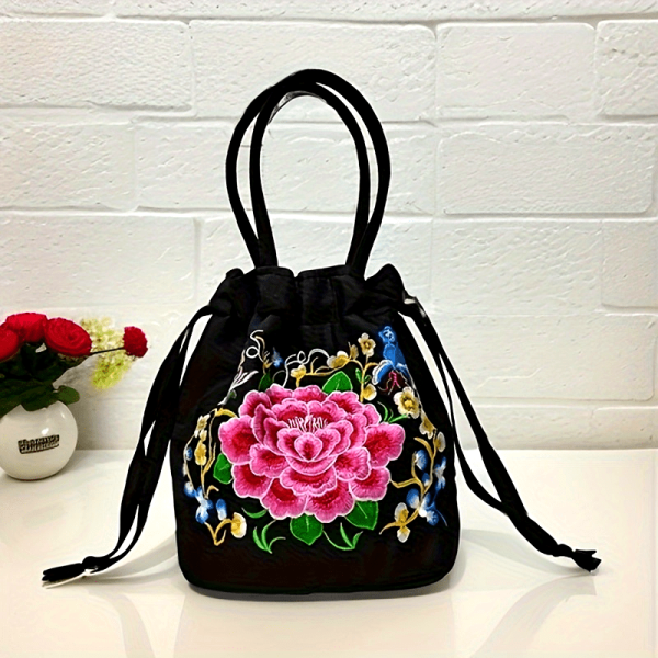 Smooth Leather Bucket Bag - Image 2