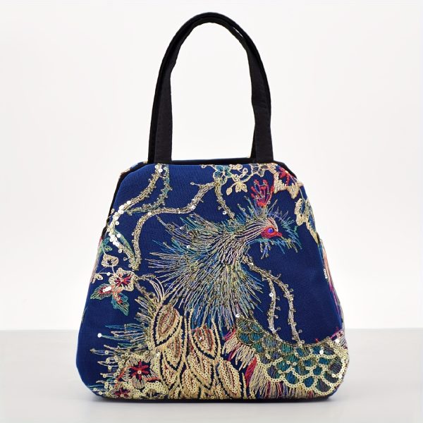 Metallic Chain Shoulder Bag