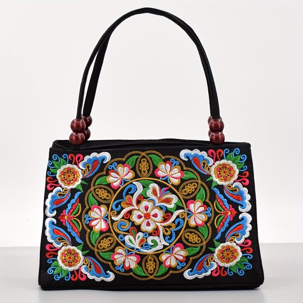 Perforated Leather Satchel