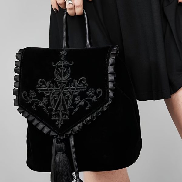 Smooth Leather Structured Mini Bag