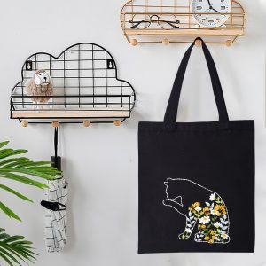 Glitter Mesh Top Handle Bag