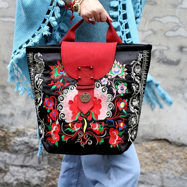 Vintage Suede Shoulder Bag - Image 2