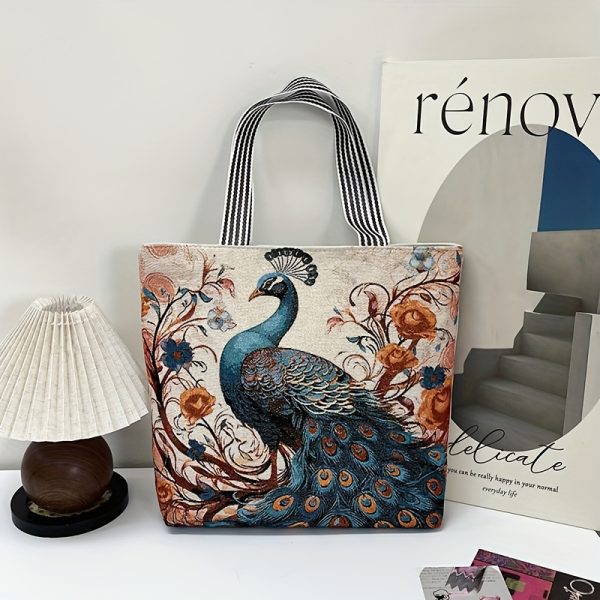 Croc Print Patent Crossbody Bag - Image 3