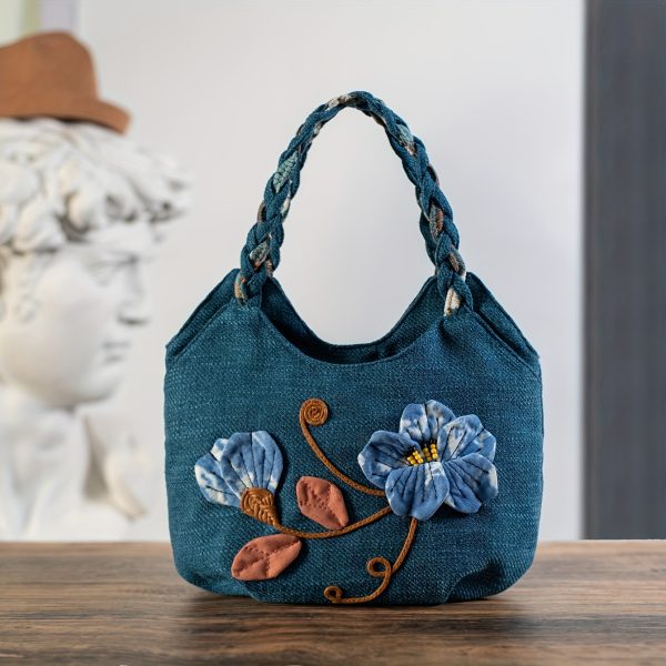 Monogram Print Satche