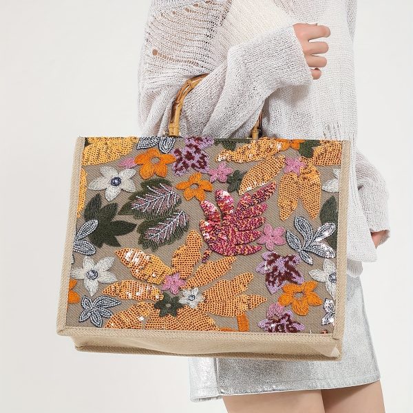 Croc Print Mini Crossbody Tote - Image 3